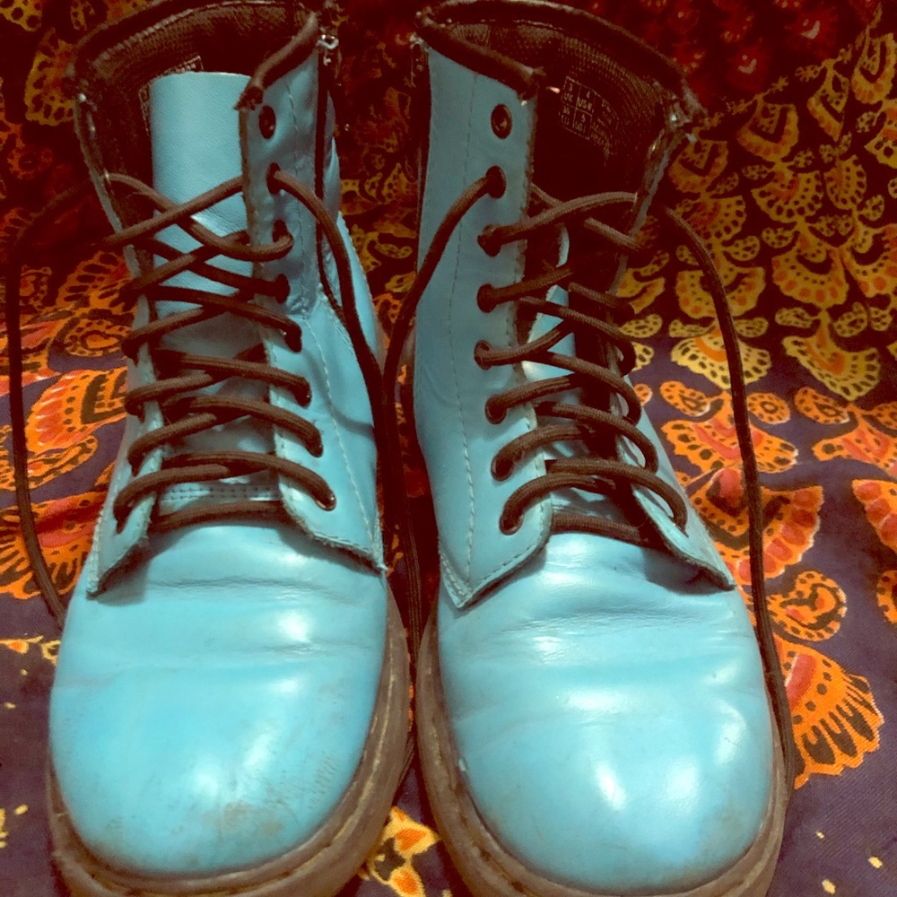 Kids Dr. Martens Delaney Side Zip